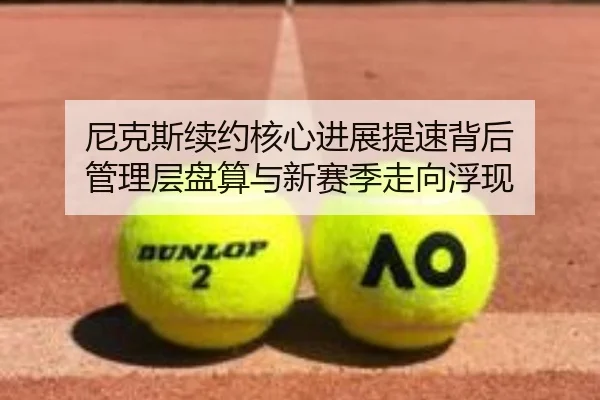 尼克斯续约核心进展提速背后 管理层盘算与新赛季走向浮现（kaiyun）